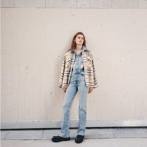 Zara Plaid Overshirt